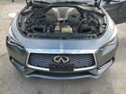 2018 Infiniti Q60 Luxe 300 Gray vin: JN1EV7EL7JM392667