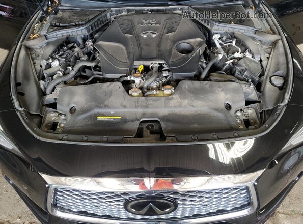 JN1EV7EL7LM380456 2020 INFINITI Q60 Черный Вид задней части салона