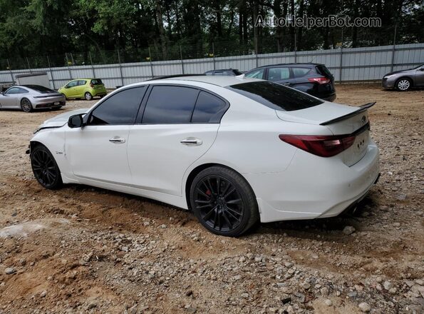 JN1FV7AP0JM461003 2018 INFINITI Q50 White Հետևի ձախ