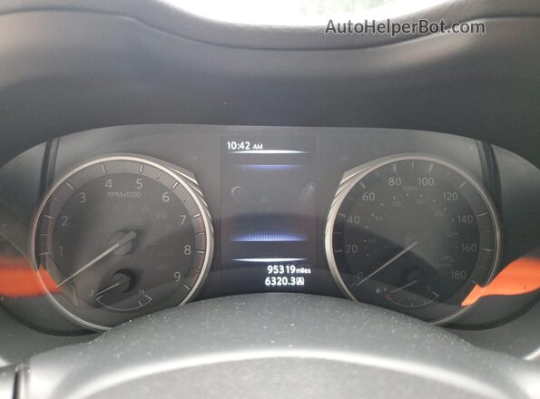 JN1FV7AP0JM461003 2018 INFINITI Q50 White Սարքավորումների վահանակի տեսք