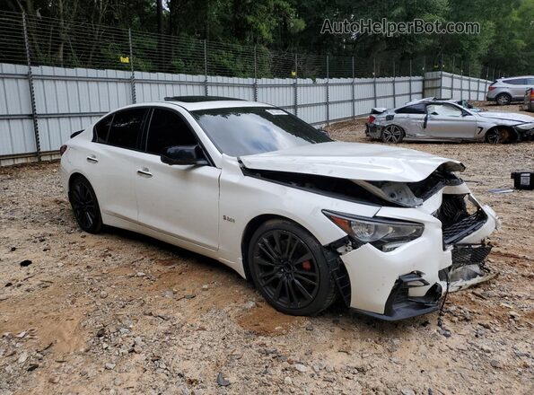 JN1FV7AP0JM461003 2018 INFINITI Q50 White Առջևի աջ