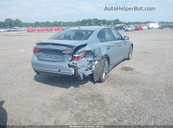 JN1FV7DR6NM390067 2022 INFINITI Q50 Синий Задняя правая четверть