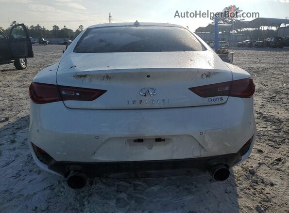 JN1FV7EK6LM400384 2020 INFINITI Q60 White Вид ззаду