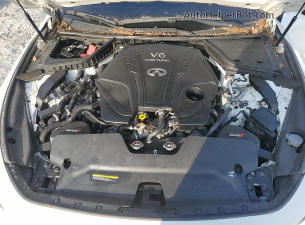 JN1FV7EK6LM400384 2020 INFINITI Q60 White Вид задньої частини салону