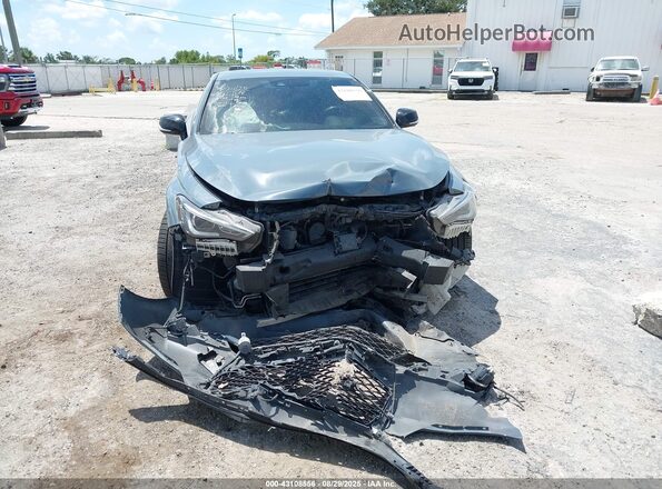 JN1FV7LL5NM680071 2022 INFINITI Q60 Light Blue Вид задней части салона