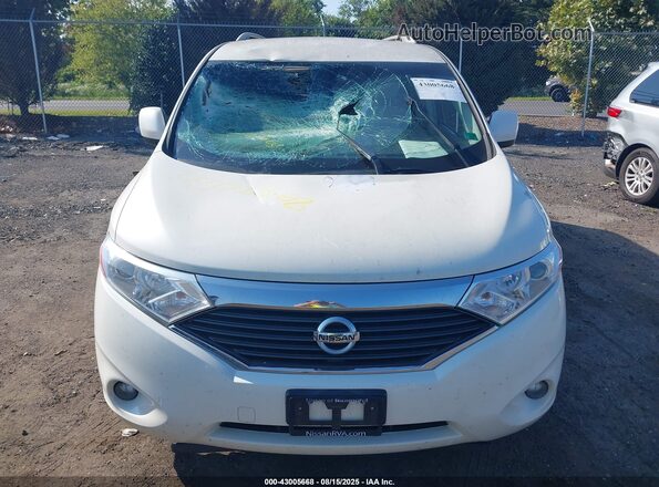 JN8AE2KP2H9167225 2017 NISSAN QUEST Белый Вид щитка приборов