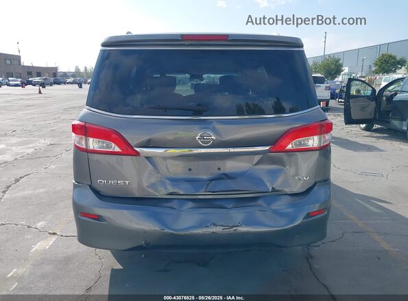 JN8AE2KP3H9166505 2017 NISSAN QUEST Серый 