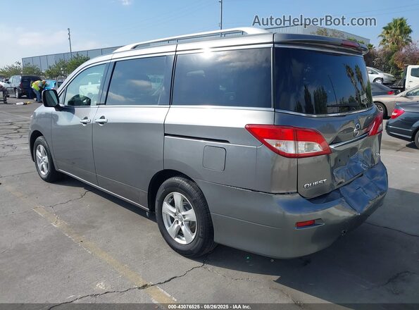 JN8AE2KP3H9166505 2017 NISSAN QUEST Серый Задняя левая четверть