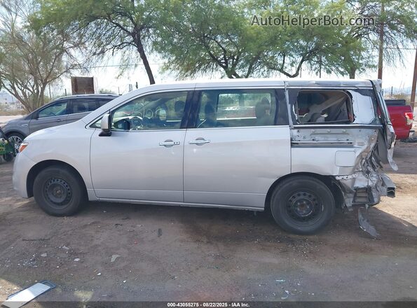 JN8AE2KP6G9152158 2016 NISSAN QUEST Серебряный Панорамный вид салона 360°