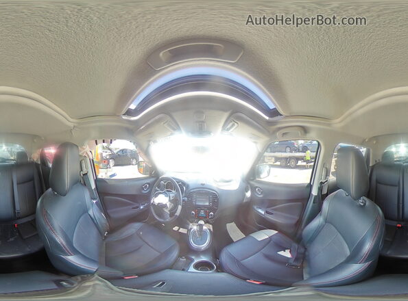 JN8AF5MR6HT704503 2017 NISSAN JUKE White Панорамний вид салону 360°