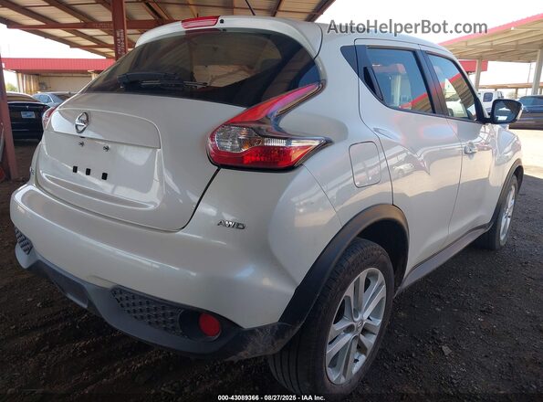 JN8AF5MV6HT752399 2017 NISSAN JUKE White უკანა მარჯვენა