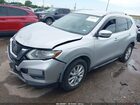 2018 Nissan Rogue Sv Silver vin: JN8AT2MT0JW454585