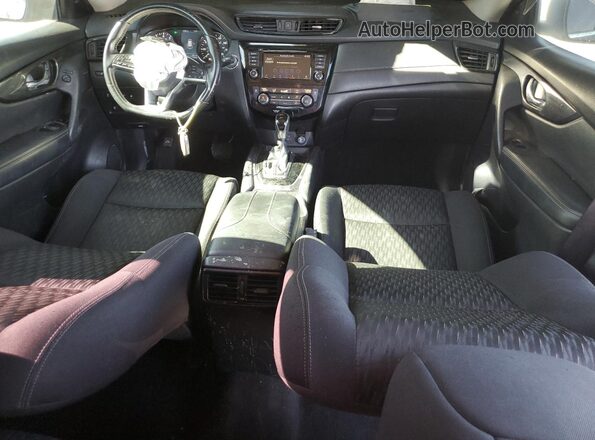 JN8AT2MT7JW492492 2018 NISSAN ROGUE Black Widok deski rozdzielczej