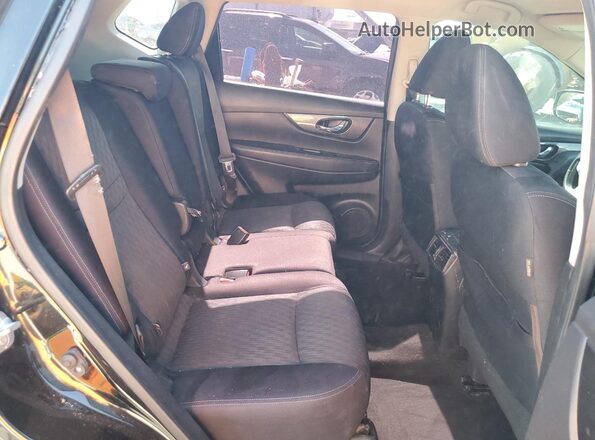 JN8AT2MT7JW492492 2018 NISSAN ROGUE Black Widok wnętrza z tyłu