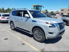 2021 Nissan Armada Sv 2wd Silver vin: JN8AY2AC3M9147758