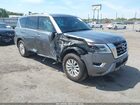 2024 Nissan Armada Sv 4wd Gray vin: JN8AY2AD8R9707550