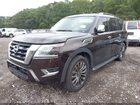 2021 Nissan Armada Platinum 4wd Maroon vin: JN8AY2DBXM9792751