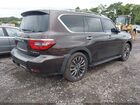 2021 Nissan Armada Platinum 4wd Maroon vin: JN8AY2DBXM9792751