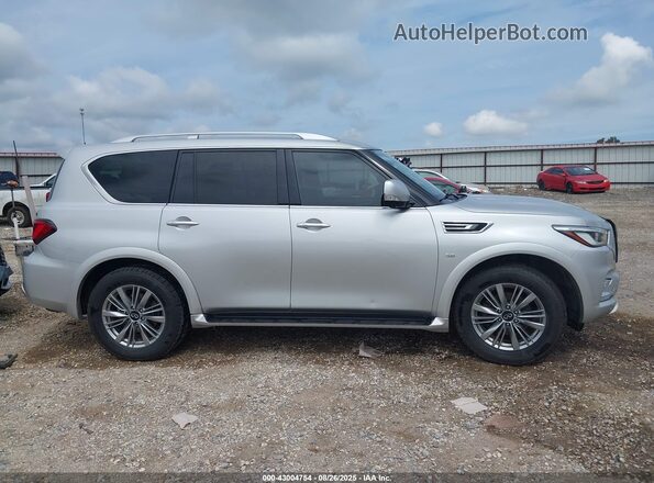 JN8AZ2NEXL9255432 2020 INFINITI QX80 Серебряный Панорамный вид салона 360°