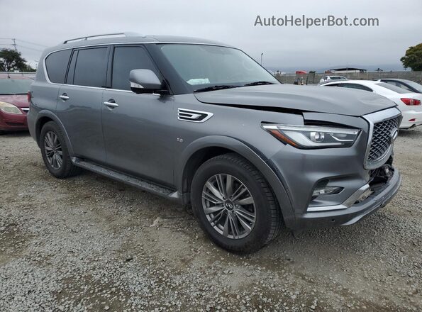 JN8AZ2NF8L9705040 2020 INFINITI QX80 Gray Front right