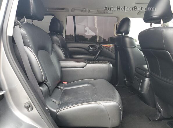 JN8AZ2NF8L9705040 2020 INFINITI QX80 Gray Rear interior view
