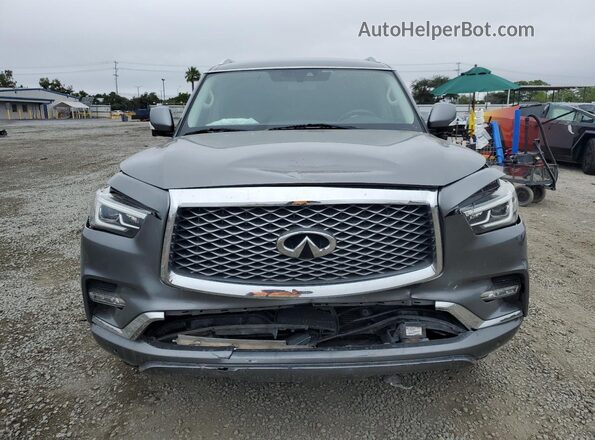 JN8AZ2NF8L9705040 2020 INFINITI QX80 Gray Front view