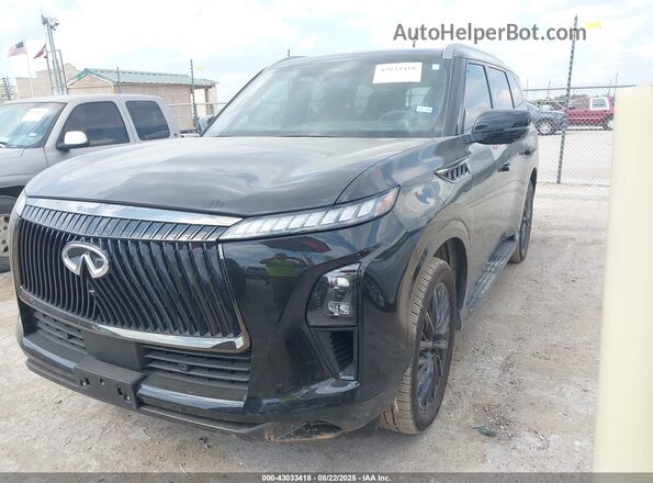 JN8AZ3CC2S9602872 2025 INFINITI QX80 Черный Передняя левая четверть