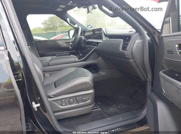 JN8AZ3CC2S9602872 2025 INFINITI QX80 Черный Вид салона спереди