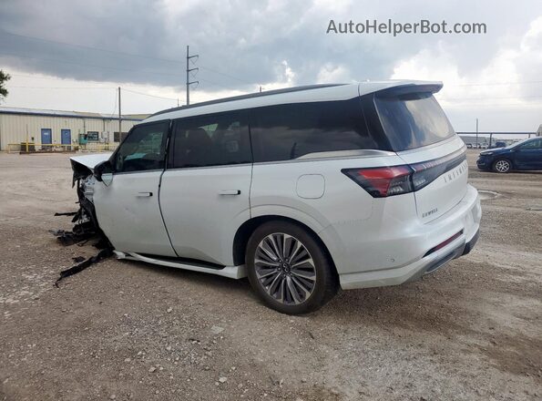 JN8AZ3DB3S9403383 2025 INFINITI QX80 White Rear left