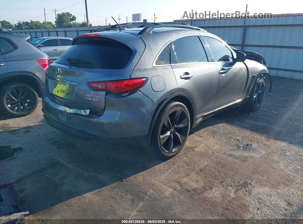 JN8CS1MU0HM140066 2017 INFINITI QX70 Gray Rear right