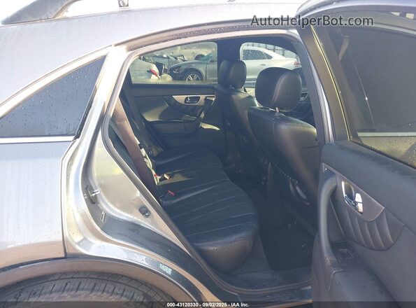 JN8CS1MU0HM140066 2017 INFINITI QX70 Gray VIN sticker view