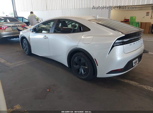 JTDACACU7S3052999 2025 TOYOTA PRIUS PLUG-IN HYBRID White Tył lewy