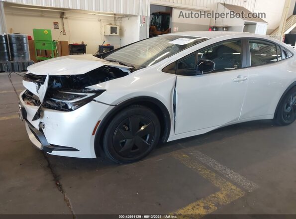 JTDACACU7S3052999 2025 TOYOTA PRIUS PLUG-IN HYBRID White Widok z przodu