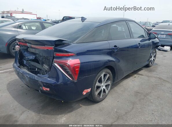JTDBVRBD2HA002174 2017 TOYOTA MIRAI Dark Blue Rear right