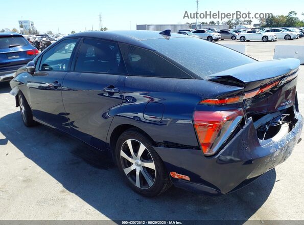 JTDBVRBD2HA002174 2017 TOYOTA MIRAI Dark Blue Rear left