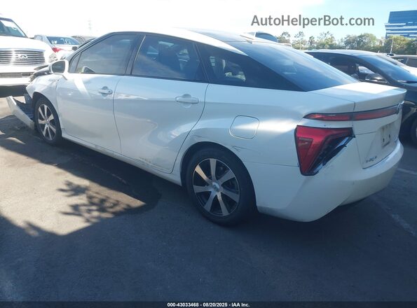 JTDBVRBD3JA004652 2018 TOYOTA MIRAI White Задня ліва чверть