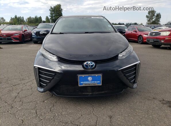 JTDBVRBD7HA003661 2017 TOYOTA MIRAI Black Widok z przodu