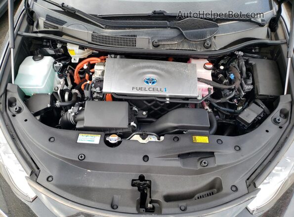 JTDBVRBD7HA003661 2017 TOYOTA MIRAI Black Widok wnętrza z tyłu
