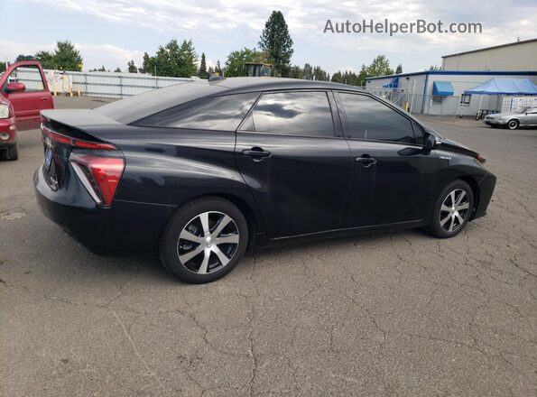 JTDBVRBD7HA003661 2017 TOYOTA MIRAI Black Tył prawy