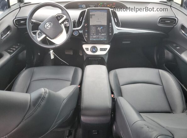 JTDKARFP3J3076830 2018 TOYOTA PRIUS White Вид панелі приладів