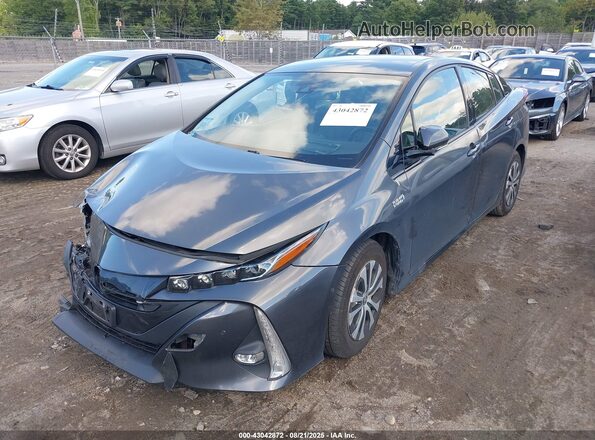 JTDKARFP5L3157783 2020 TOYOTA LIMITED Gray Front left
