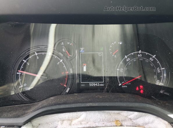 JTEFU5JR4M5250869 2021 TOYOTA 4RUNNER Black Vista del cuadro de instrumentos