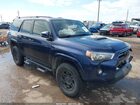 2021 Toyota 4runner Trd Off Road Premium Blue vin: JTERU5JR4M5894644