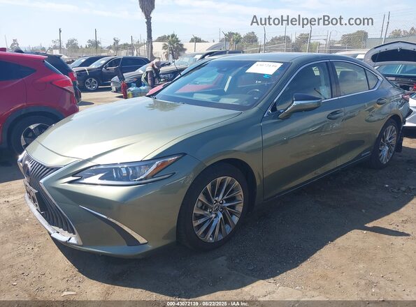 JTHB21B14K2007649 2019 LEXUS ES 300H Серый Передняя левая четверть