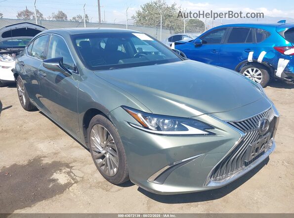 JTHB21B14K2007649 2019 LEXUS ES 300H Серый Передняя правая четверть
