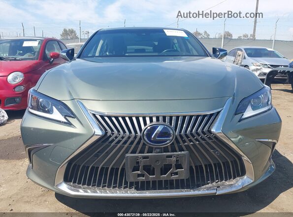 JTHB21B14K2007649 2019 LEXUS ES 300H Серый Вид задней части салона