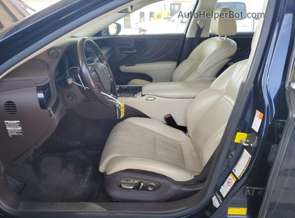 JTHB51FF6J5005699 2018 LEXUS LS Черный Вид салона спереди