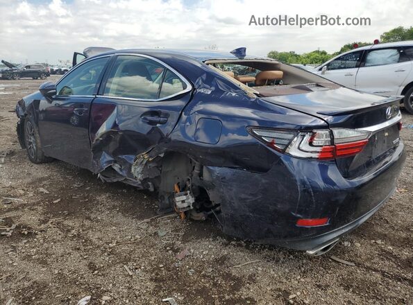 JTHBK1GG0H2258514 2017 LEXUS ES Синий Задняя левая четверть