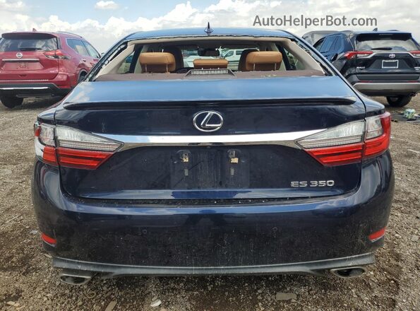JTHBK1GG0H2258514 2017 LEXUS ES Синий Вид сзади