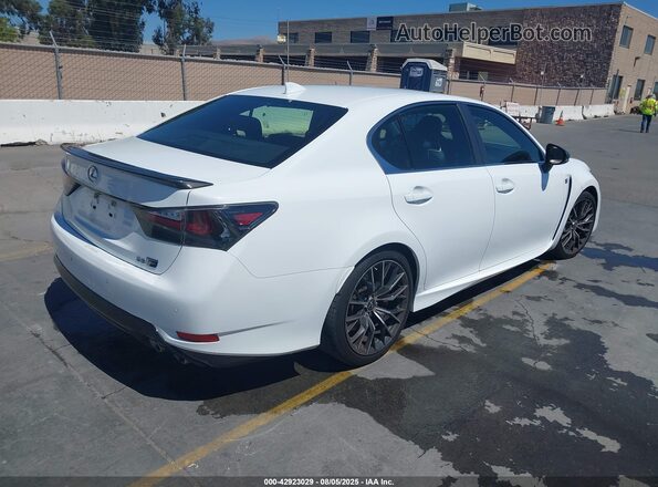 JTHBP1BL8HA002388 2017 LEXUS GS-F White Tył prawy